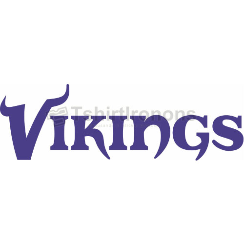 Minnesota Vikings T-shirts Iron On Transfers N589 - Click Image to Close